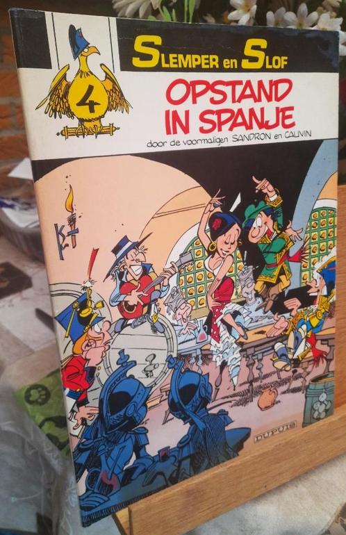 slemper en slof  Opstand in spanje  1ste druk 1987, Boeken, Stripverhalen, Gelezen, Verzenden