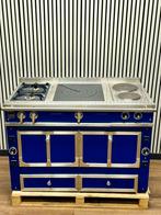 Luxe La Cornue met coupe de feu & 2 elektrische zones 120cm, 100 tot 150 cm, Blauw, Ophalen of Verzenden, Zo goed als nieuw