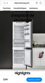 Combi Réfrigérateur Congélateur 178cm intégrable Samsung New, Enlèvement
