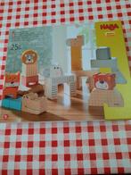 Haba bouwstenen , dierenparade, 25 stks, Enlèvement, Comme neuf