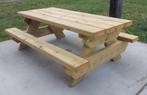 Kinderpicknicktafel geïmgregneerd tuinhout, Tuin en Terras, Picknicktafels, Kinderpicknicktafel, Nieuw, Ophalen of Verzenden, Rechthoekig