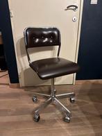 Bruine vintage look bureaustoel, Huis en Inrichting, Bureaustoelen, Ophalen of Verzenden, Zo goed als nieuw, Bruin, Bureaustoel