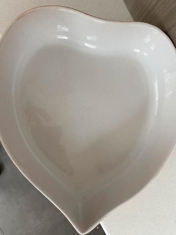 Plat en céramique Coeur 