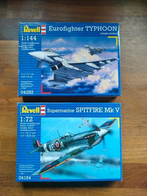 2 vliegtuigen van Revell - nieuw, Hobby en Vrije tijd, Modelbouw | Vliegtuigen en Helikopters, Nieuw, Vliegtuig, Revell, Ophalen of Verzenden