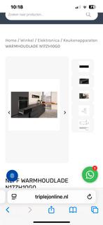 Tiroir chauffe assiette ou tasse, Electroménager, Enlèvement, Neuf