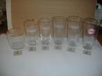 Verschillende bierglazen van Cristal Alken, 6 soorten, Verzamelen, Ophalen of Verzenden, Zo goed als nieuw, Glas of Glazen, Overige merken