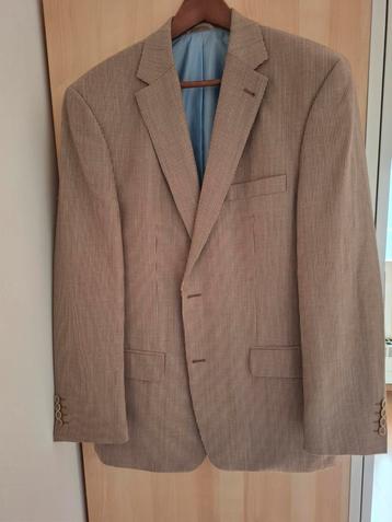Blazer Mario Barutti wol/linnen zand streepje 052/R42 beschikbaar voor biedingen