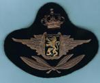 Belgian Air Force Kepie insigne ( D43 ), Embleem of Badge, Luchtmacht, Ophalen of Verzenden