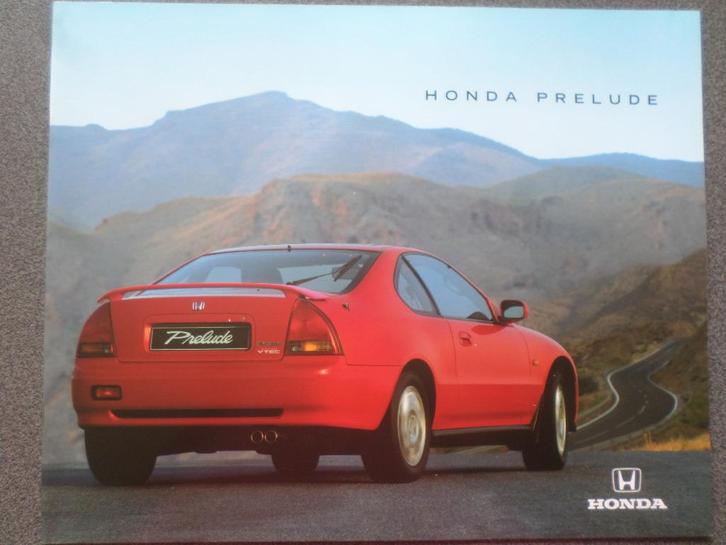 Honda Prelude 4de Generatie 2.0 2.3 2.2 VTEC Brochure, Boeken, Auto's | Folders en Tijdschriften, Honda, Verzenden