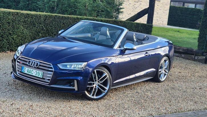 AUDI S5 Cabrio Mega Full option* unieke kleur combo!, Auto's, Audi, Bedrijf, Te koop, S5, 360° camera, 4x4, Aangepast voor mindervaliden