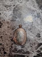 Pendentif ancien en argent double vitriere photos, Ophalen of Verzenden, Zilver, 1960 of later