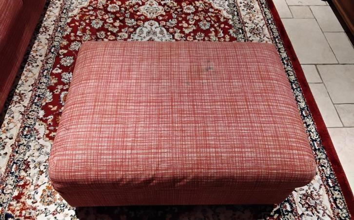 Ikea Vimle voetsteun met opbergruimte, Huis en Inrichting, Zetels | Voetbanken en poefs, Gebruikt, Ophalen