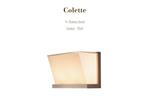 Promemoria Colette wandlampen, Huis en Inrichting, Lampen | Wandlampen, Ophalen, Gebruikt