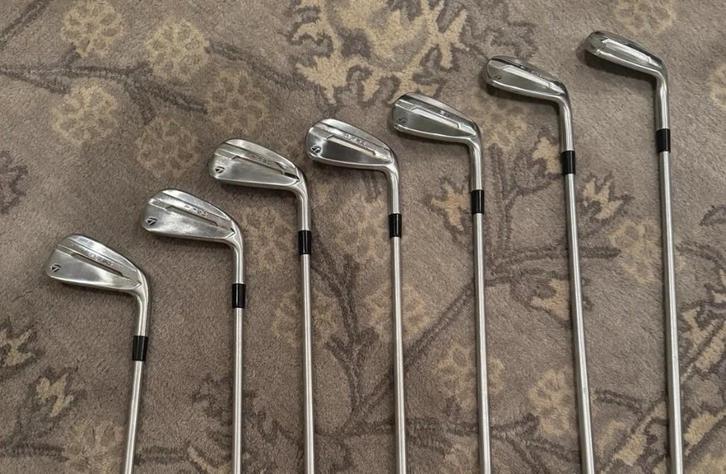 TaylorMade 2025 P790 Right-Handed Iron Steel, Stiff, 5-AW, Sport en Fitness, Golf, Zo goed als nieuw, Set, Ophalen of Verzenden