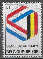 Belgique 1969 - Yvert/OBP 1500 - 25 ans du Benelux (ST), Envoi, Affranchi, Oblitéré, Europe
