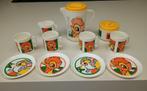 Vintage Disney plastic speelgoed theeservies. Made in France, Ophalen