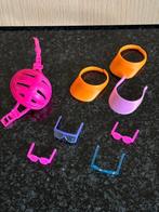 Barbie Helm, Bril, Pet set ( vintage ), Ophalen of Verzenden, Gebruikt, Accessoires
