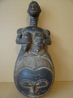 Masque africain masque de ventre masque fertilité 74cm 1960, Antiquités & Art, Enlèvement ou Envoi
