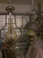 Twee smeedijzeren lantaarns, Antiek en Kunst, Antiek | Verlichting, Ophalen