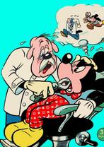 Death NY serigrafie 'LV Mickey Dentist Visit' getek + nummer, Envoi