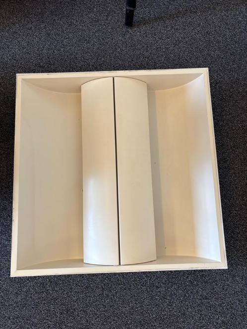 100x Bacs lumineux en métal 61x61 à évacuer, Doe-het-zelf en Bouw, Metalen, Gebruikt, IJzer, Ophalen