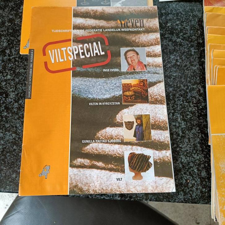 Tijdschrift WEVEN, Boeken, Kunst en Cultuur | Fotografie en Design, Gelezen, Overige onderwerpen, Ophalen of Verzenden