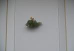 Pendentif éléphant en jade, Ophalen, Nieuw, Groen, Dier