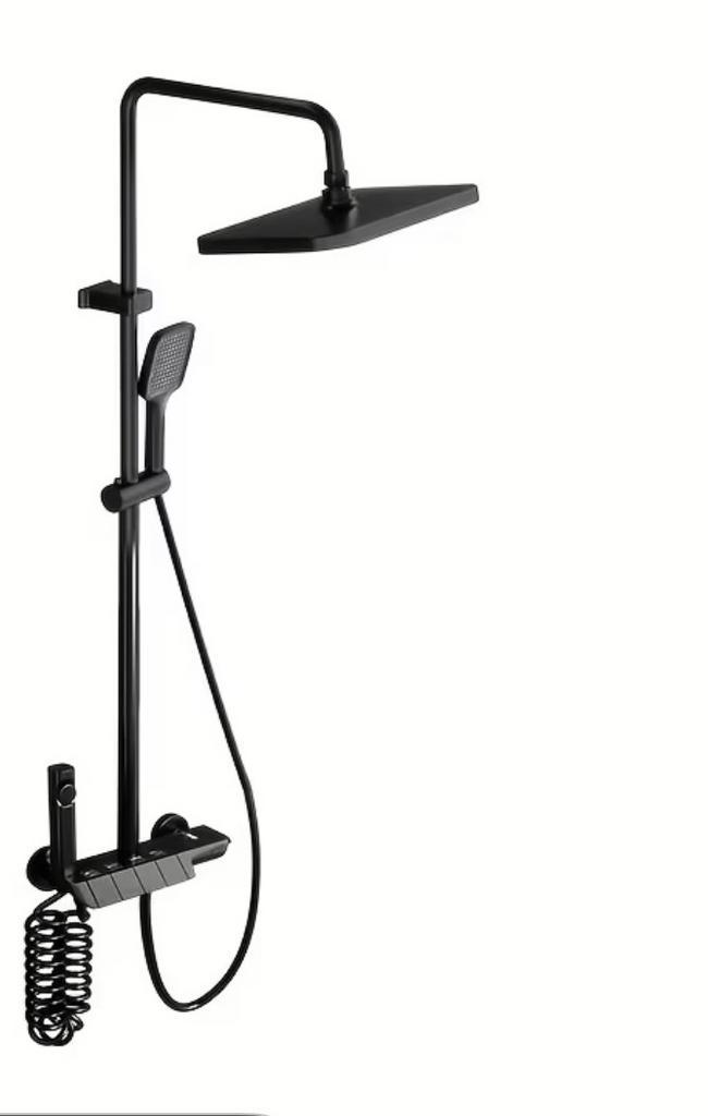 À vendre colonne de douche moderne gris foncé mat, élégante, Bricolage & Construction, Sanitaire, Comme neuf, Douche, Enlèvement