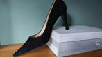 zwarte suède pumps, hak van 9 cm, nieuw, 41, Ophalen, Studiopaloma, Pumps, Zwart