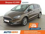 Ford S-Max 2.0 TDCi EcoBlue Vignale AWD (bj 2018, automaat), Auto's, Ford, Automaat, 186 g/km, Gebruikt, Bruin