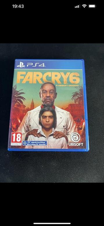 Far Cry 6-ps4/ps5- Amazing Condition- beschikbaar voor biedingen