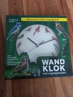 Wandklok met vogelgeluiden, Ophalen, Nieuw, Wandklok