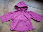 Roos vestje met kap, maat 80, nauwelijks gedragen, Kinderen en Baby's, Babykleding | Maat 80, Ophalen of Verzenden, Gebruikt, Jasje
