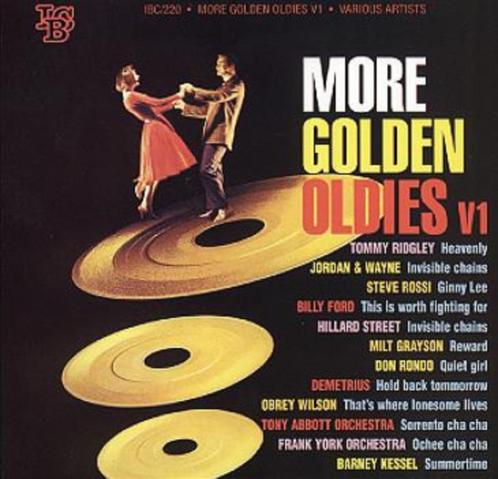 More Golden Oldies V1 -  Popcorn Oldies Cd, CD & DVD, CD | R&B & Soul, Comme neuf, Soul, Nu Soul ou Neo Soul, 1960 à 1980, Enlèvement ou Envoi