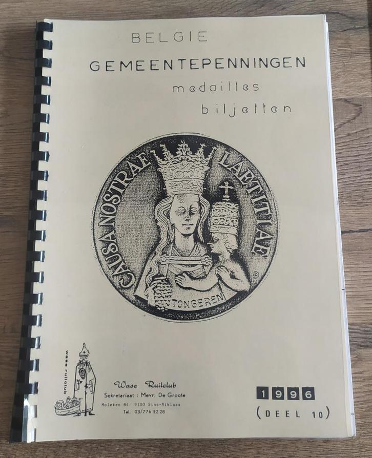 Gemeentepenningen vol. 10 - 1996, Postzegels en Munten, Penningen en Medailles, Verzenden