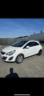 Opel corsa, Auto's, Opel, Zwart, Leder en Stof, Wit, Particulier