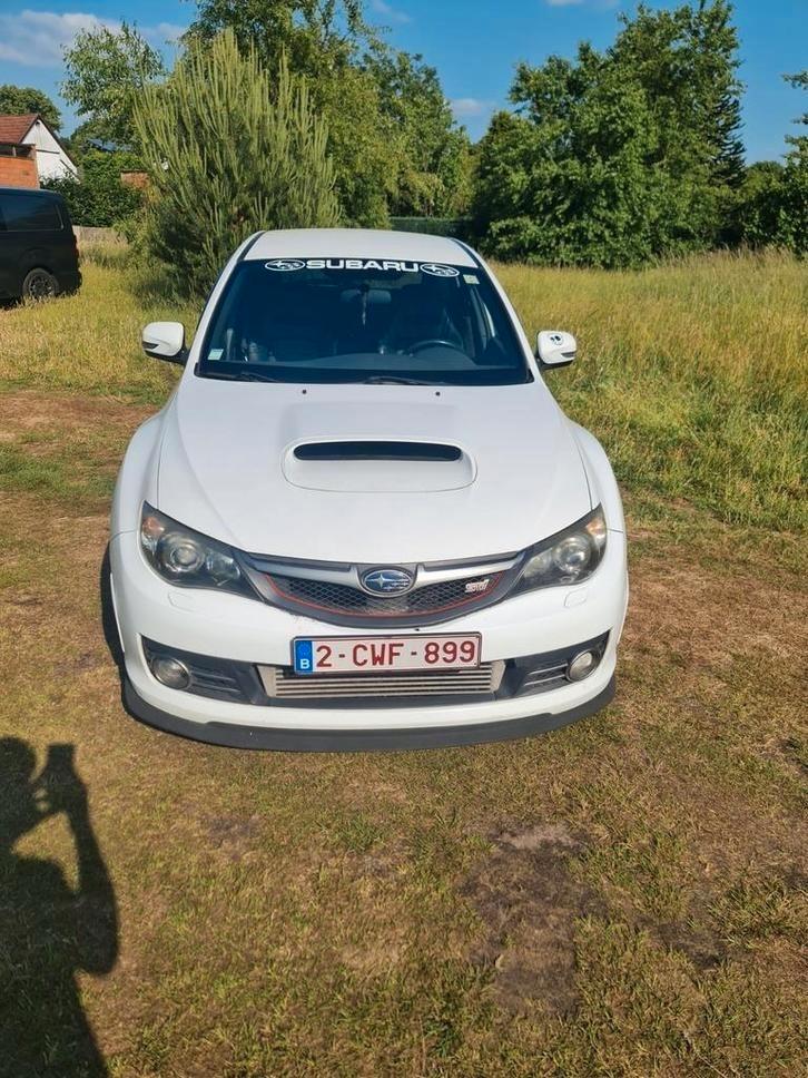 Subaru sti lichtevracht -600pk, Auto's, Subaru, Particulier, WRX STI, Benzine, Euro 4, Break, 5 deurs, Handgeschakeld, Wit, Zwart