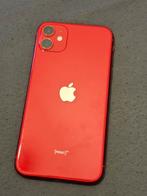 Rode iphone 11 128gb, Telecommunicatie, Mobiele telefoons | Apple iPhone, 128 GB, Zo goed als nieuw, 85 %, Rood