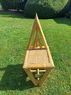 Olifant chair 1950's bambou stoel Rotan zetel fauteuil, Ophalen, Zo goed als nieuw, Riet of Rotan
