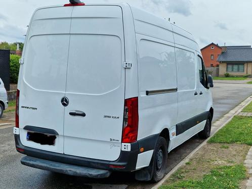 Mercedes Benz Sprinter 316 CDI, Auto's, Mercedes-Benz, Particulier, Diesel, Automaat, Wit, Zwart, Ophalen