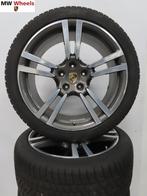 Originele Porsche Cayenne Turbo 21 inch velgen winterbanden, Auto-onderdelen, Banden en Velgen, Gebruikt, 295 mm, Banden en Velgen