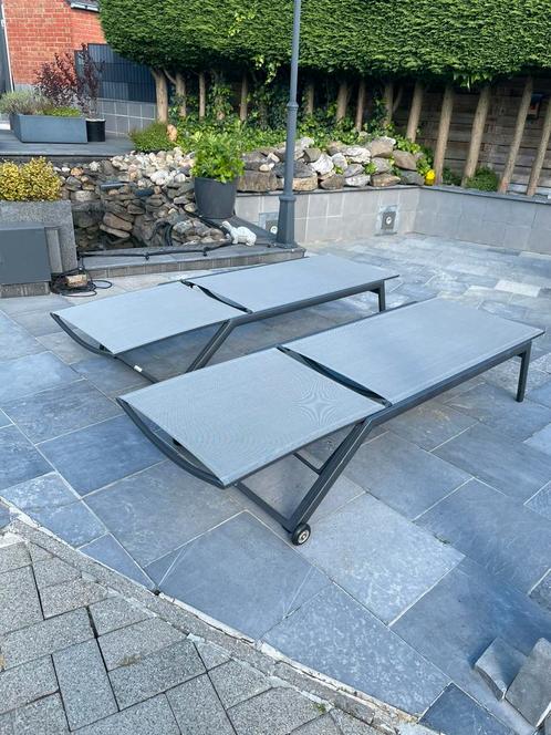 Dringend weg! zondag opgehaald voor €300!, Tuin en Terras, Ligbedden, Zo goed als nieuw, Aluminium, Ophalen