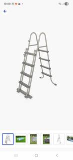 Zwembadtrap 4 treden, Enlèvement, Neuf, Échelle