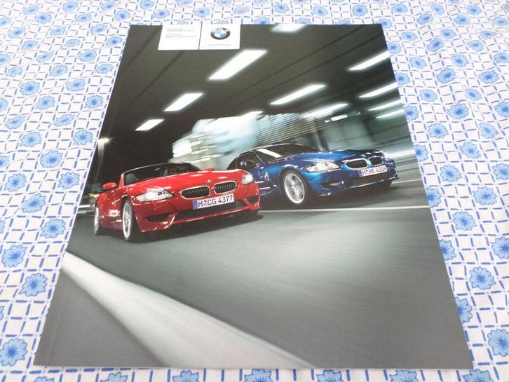 Brochure sur la BMW Z4M Roadster et Coupé 2006, Livres, Autos | Brochures & Magazines, BMW, Enlèvement ou Envoi