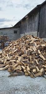 (half-)droog hardhout aan huis geleverd (beuk, eik, es), Tuin en Terras, Brandhout, Eikenhout, Ophalen of Verzenden, Blokken, 6 m³ of meer