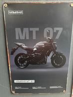 Yamaha metalen platen 20x30 cm, Ophalen of Verzenden, Zo goed als nieuw, Reclamebord