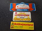 Lot stickers Bobbejaanland Lichtaart pretpark, Verzamelen, Ophalen of Verzenden, Zo goed als nieuw, Strip of Tekenfilm