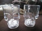set van 2 lichtgevende skelet bekers, Ophalen of Verzenden, Nieuw