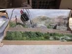 Diorama schaal O met sein messing, Hobby en Vrije tijd, Modeltreinen | Overige schalen, Ophalen, Nieuw, Overige typen