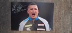 Foto Chris Dobey met handtekening (print) # Darts, Sport en Fitness, Darts, Verzenden, Nieuw, Overige typen